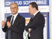 Carlo Borgomeo (Presidente della Fondazione Con il Sud) e Antonio Polito (Direttore Corriere del Mezzogiorno) in Sviluppo è Legalità